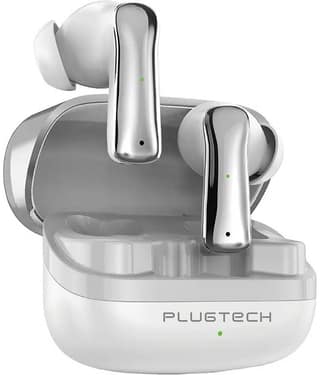 Plugtech TWS Earbuds Gopods G3 – 10mm Drivers, Crystal Sound, 25+ Hours Battery, Quick Connect Bluetooth 5.4