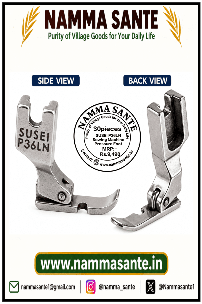 SUSEI P36LN Sewing Machine Pressure Foot view 4