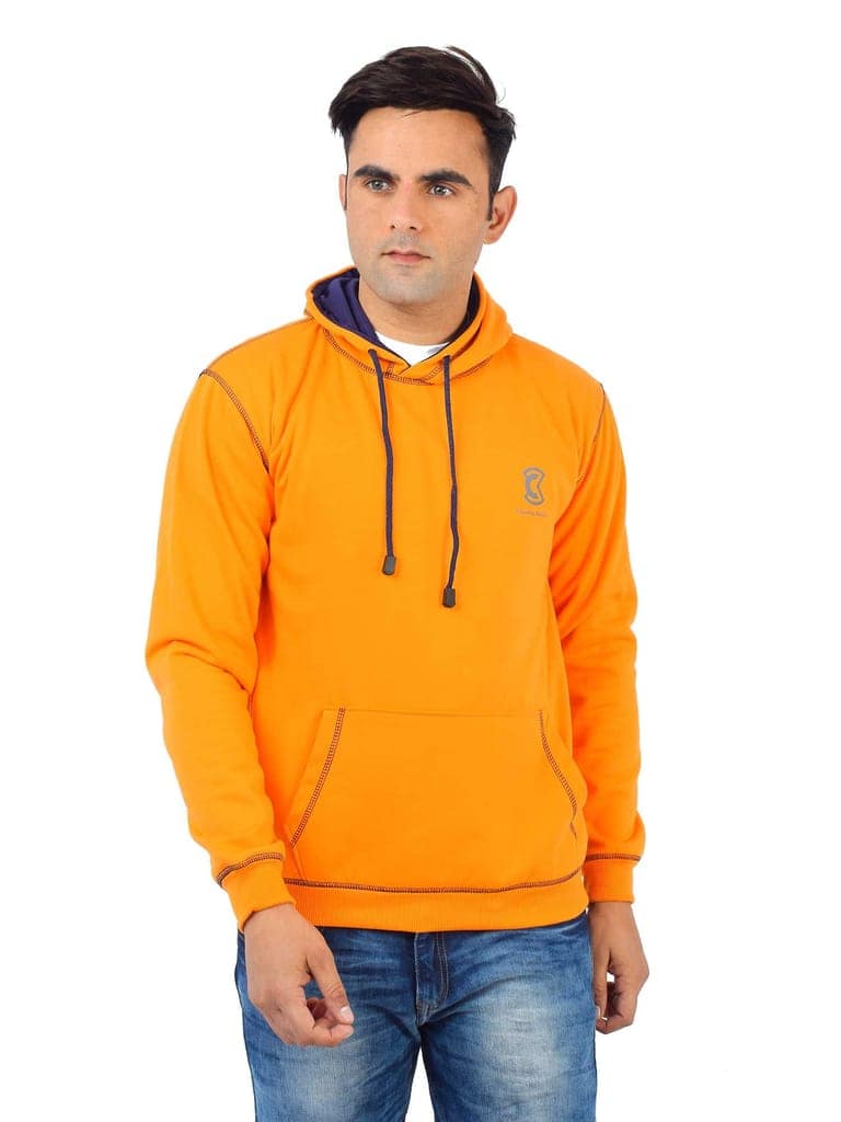 Mens & Boys Hoodies & Sweatshirts: Stay Comfortable and Stylish | Orange | CKHD03-03 view 10