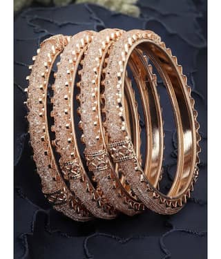 Sukkhi Gold Bangle Set ( Pack of 4 )