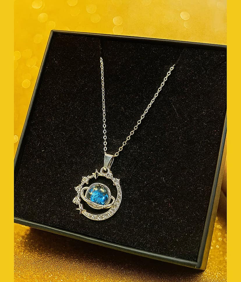 SHANKH-KRIVA Silver Pendant ( Pack of 1 ) view 2