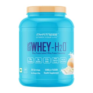 Myfitness Protein Powder 500g 1kg 2kg | 100% Whey H2O | 80% Protein Per Serving | Isolate & Concentrate Blend | Added Digestive Enzymes | Whey Protein Powder