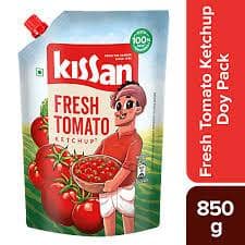 Kissan Fresh Tomato Ketchup - Tangy, 850 G Pouch