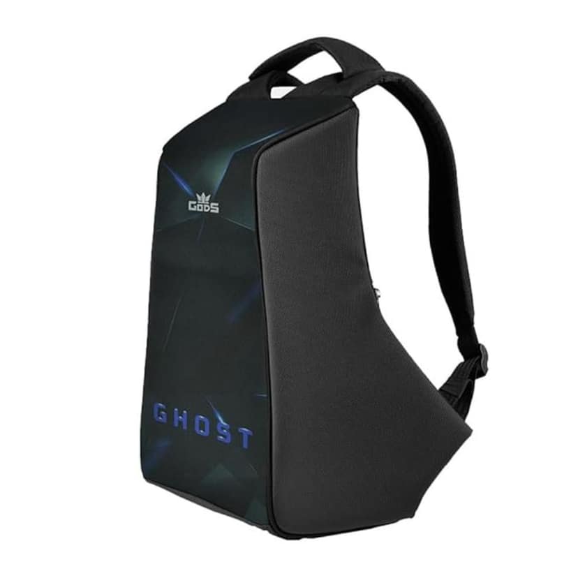 GODS Ghost Dark Matter Anti Theft 15.6 inch Polyester Laptop Tech Backpack(25 Ltrs, Black) view 2