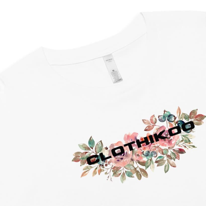 Clothikoo Women's Crop Top view 2