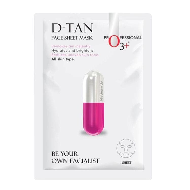 O3+ Facialist Dtan Face Sheet Mask With Niacinamide (30ml) view 4