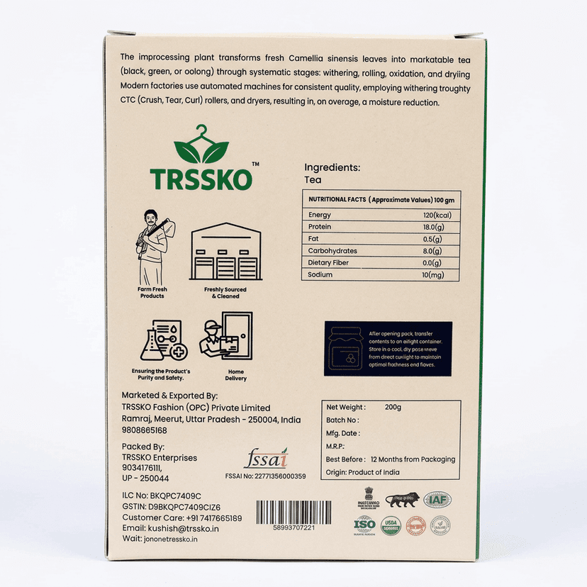 TRSSKO Premium Wellness Tea – Steeped in Purity view 3