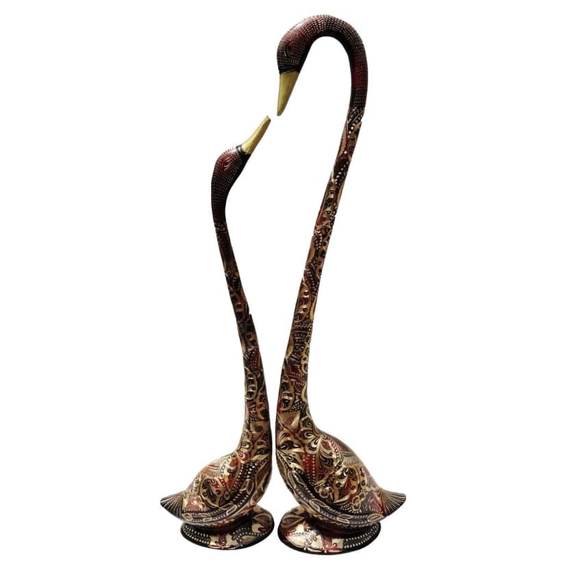 Brass Showpiece Duck Statue (ANMAS013 B) view 2