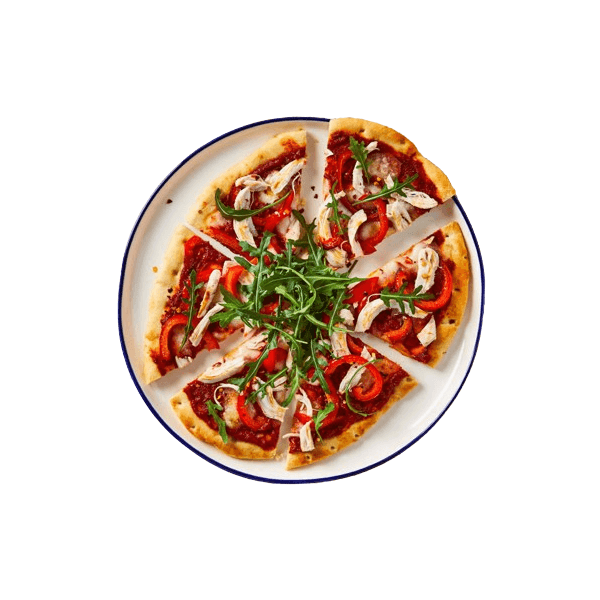 Capsicum And Chicken Pizza (Regular, Serves 1, 8 Inches)