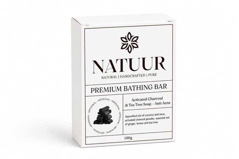 NIGHT SKY DAILY Tea Tree, Ginger and Lime Premium Bathing Bar Clean. Clear. Fresh