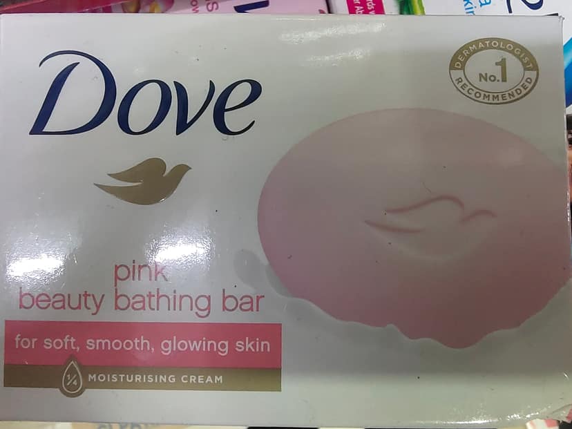 Dove bathing soap pink