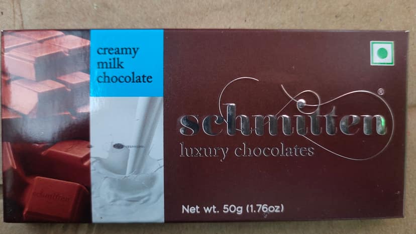 Schmitten luxury chocolate creamy milk chocolate
