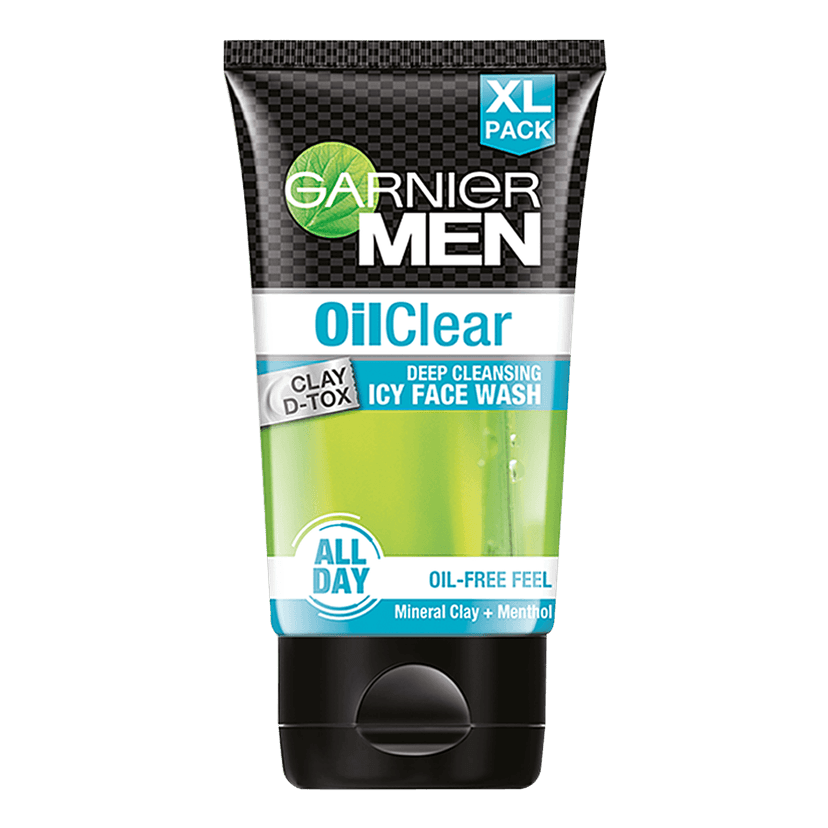 Garnier Men Oil Clear Face Wash - For Oily Skin, 150 G view 2