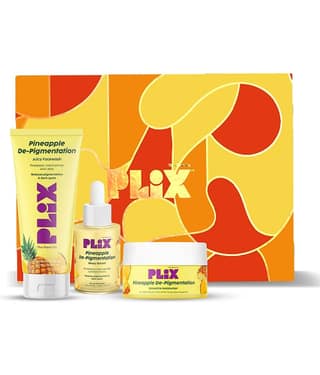 The Plant Fix Plix Pineapple Skin Care Gift Box for De-pigmentation Cleanser, Serum & Moisturizer. (3 Items in the set)