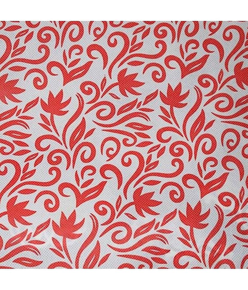 Non-Woven Saree Cover Cloth Storage & Organizer ( Pack of 4 ) Red Multi Saree Cover view 2