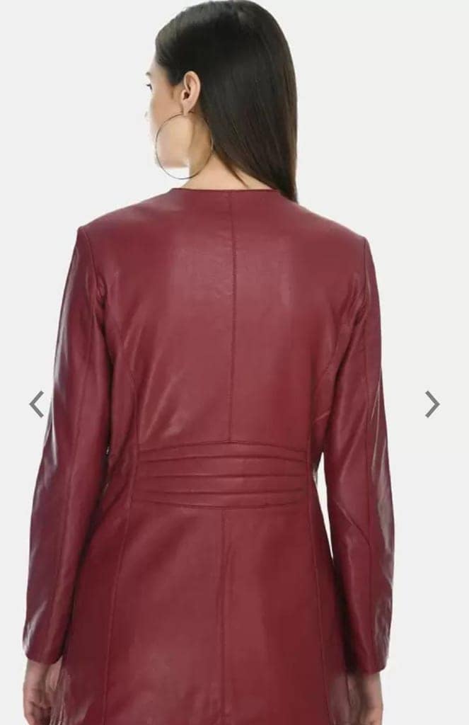 Women Leather Jacket view 3