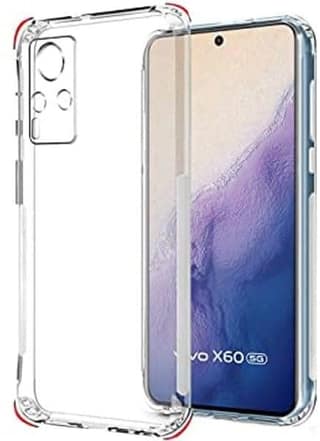 PLUGTECH TPU Ultra Hybrid Clear Camera Protection Back Cover Case for Vivo X60