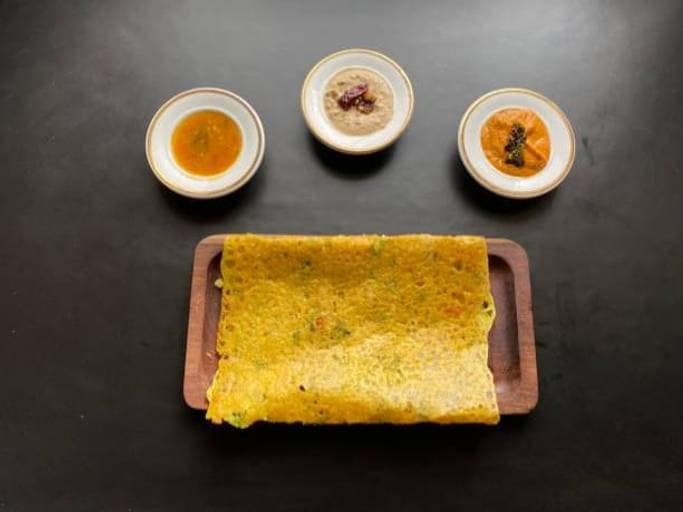 Onion Rava Dosa