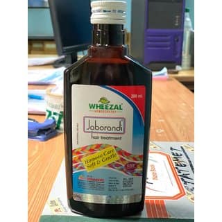 WHEEZAL JABORANDI Hair Oil 200 ml (pack of 2)