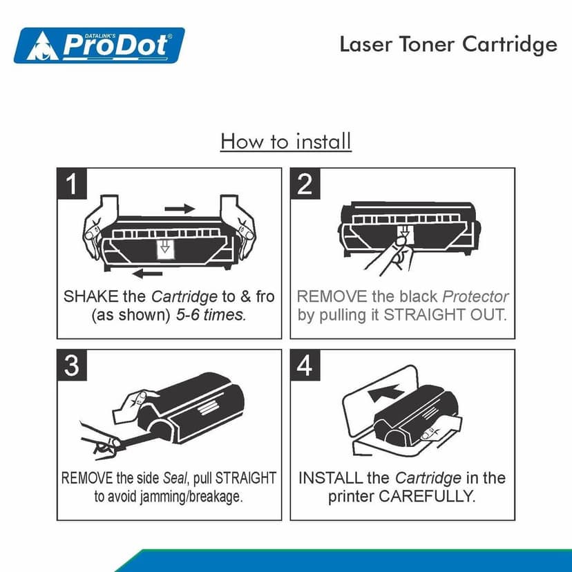 ProDot (PRO B-2365 TN Laser Toner Cartridge for Brother TN-2365/TN-660 Compatible with Brother HL-2305w, 2321d, 2340dw, 2360dw, L2365dw, 2701dw, 2720dw, DCP-L2520dw, L2540dw, L2541dw view 4