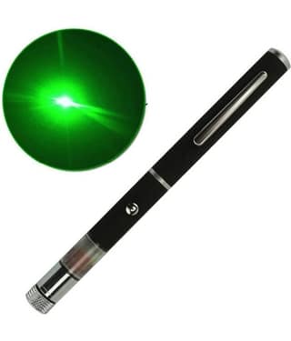 50 mw Battery Operated High Power Green Laser Pointer Pen