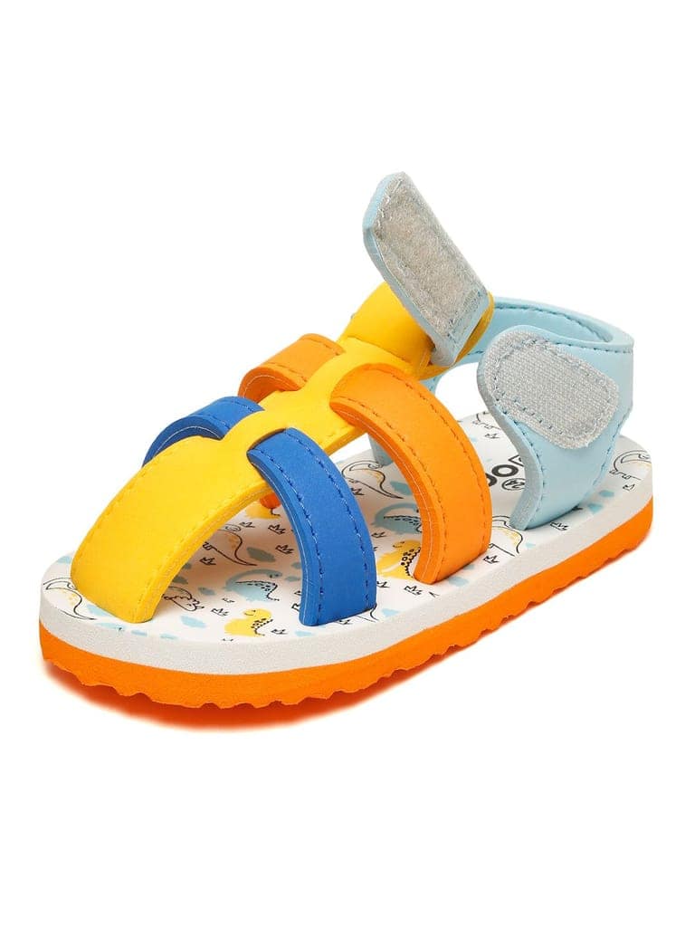 Premium Dino Sandals - Multicolour (Unisex) view 4