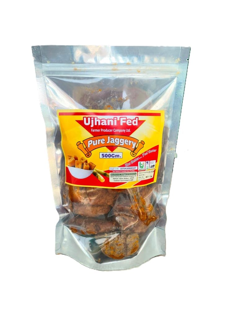 Pure Jaggery - 500gm | Natural & Healthy Sweetener view 3