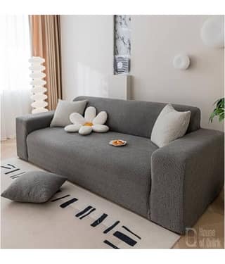 House Of Quirk 1 Seater Polyester Sofa Cover ( Pack of 1 )