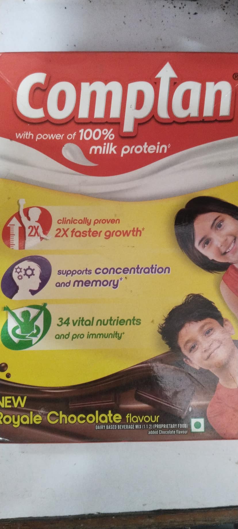 Complan Milk protein Royale chocolate flavour
