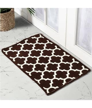 FURNISHING HUT - Anti-skid Schenelle Door Mat ( 60 X 40 cm ) Single - Purple