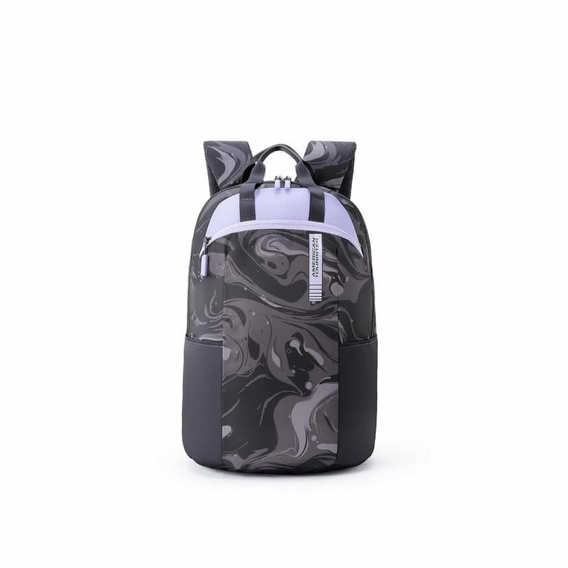 Fleek | 32 Ltrs | 2 Compartments | Bottle Pocket | Ergonomic Padded Back Panel & Shoulder Straps | High School Backpack | 1 Year International Warranty | Black view 3