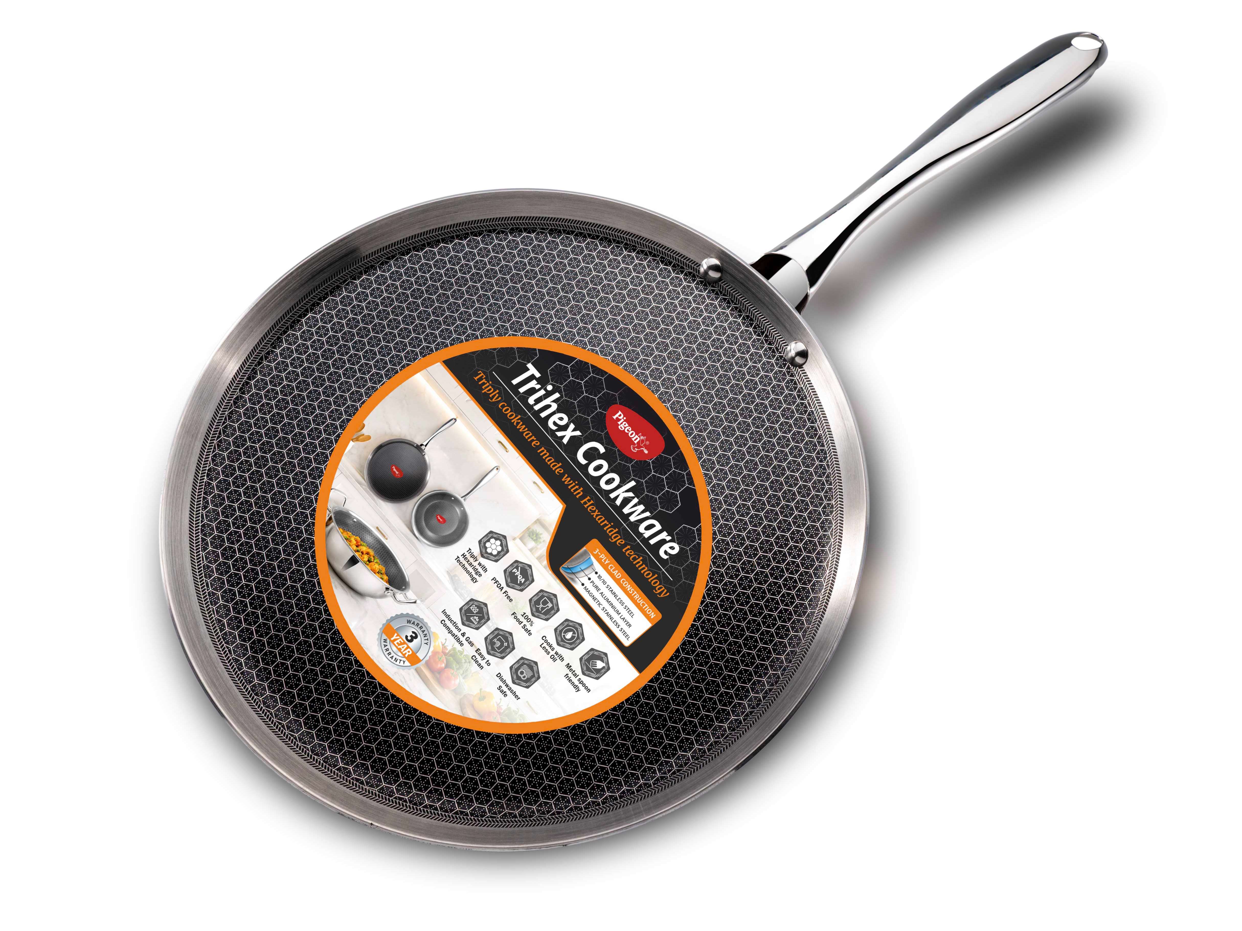 Pigeon Triply Flat Tawa 28 cm