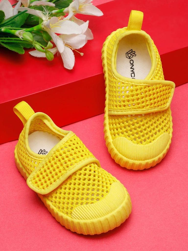 AIRY Toddlers' First Step Breathable Shoes - Yellow (Unisex)