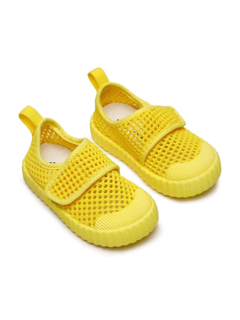 AIRY Toddlers' First Step Breathable Shoes - Yellow (Unisex) view 3