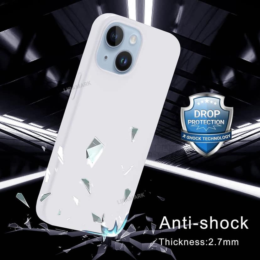 LIRAMARK Liquid Silicone Soft Back Cover Case for Apple iPhone 14 (6.1 inch) view 6
