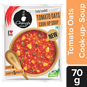 Ching'S Secret Tomato Oats Cook Up Soup - With Exotic Vegetables, 70 g