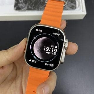T800 Ultra Smart Watch with Beautiful Strap, Bluetooth Calling Smart Watch, 1.99" Touch Display with Fitness & Outdoor, Health & Medical Tracker, 8 Unique UI Interactions (Orange) view 8
