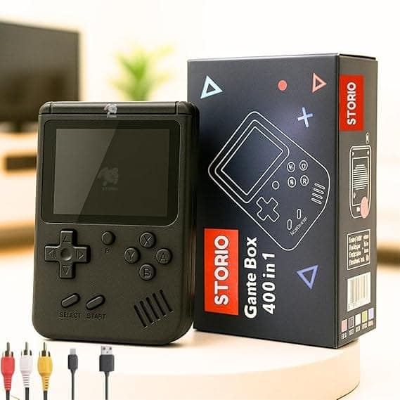 Storio Rechargeable Pocket Video Game for Kids
