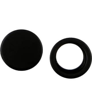 The Jewelbox Balck Stainless Steel Stud Earrings