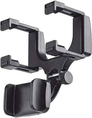 Store 4 Hope e Car Rearview Mirror Holder Phone Bracket Car Phone Holder 360 Rotation for Universal Cell Phone Holder Stand Base Vehicle Rear View Mirror Phone Holder Mount Universal Smartphone