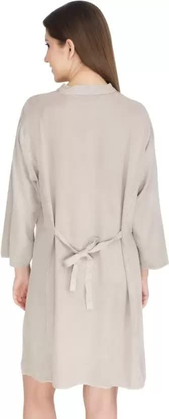 Women's Plus Size Tunic Tops Summer Long Sleeve Round Neck Blouses-Dress Ruffle Flowy Up T Shirts view 5