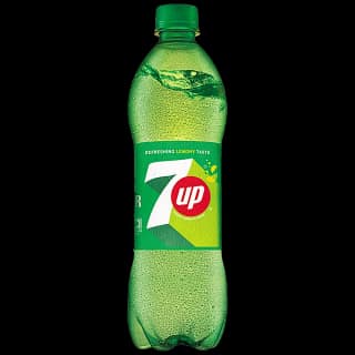 7 Up Soft Drink - Lemon, 600 Ml Bottle