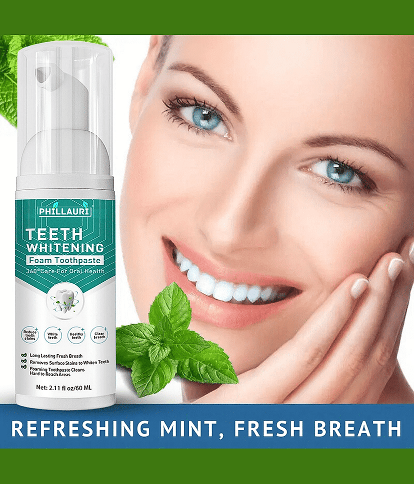 Phillauri Deep Cleanser Teeth Foam Denture Oral Kit