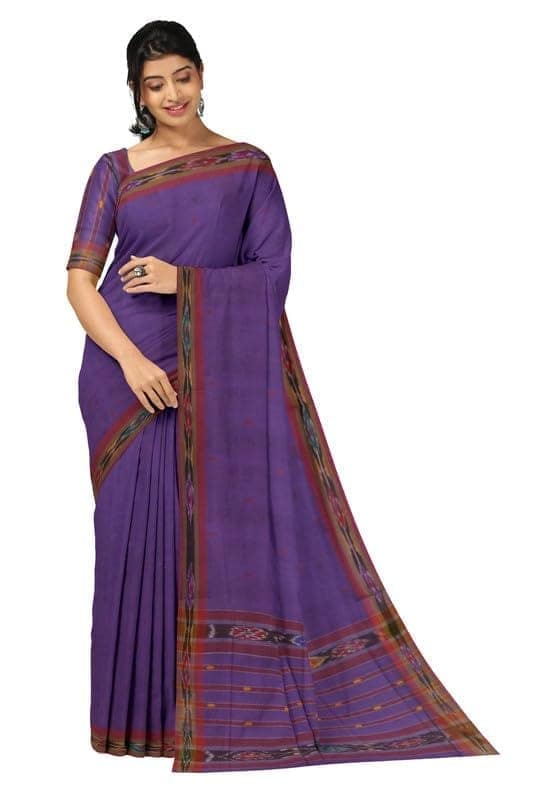APCO Handloom (A Andhra Pradesh Govt Emporium)- Women's Traditional Pure Handloom Dulla Cotton Saree | DL0037
