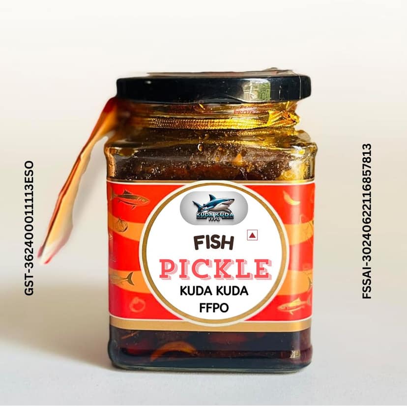 Kuda Kuda Delicious Fish Pickle -300gm