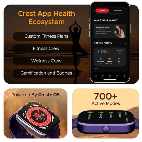 boAt Ultima Chronos with 1.96″ AMOLED Display Smartwatch