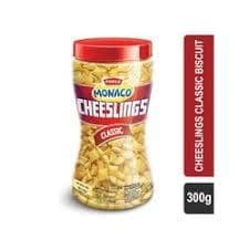 Parle Monaco Cheesling, 300 G Bottle