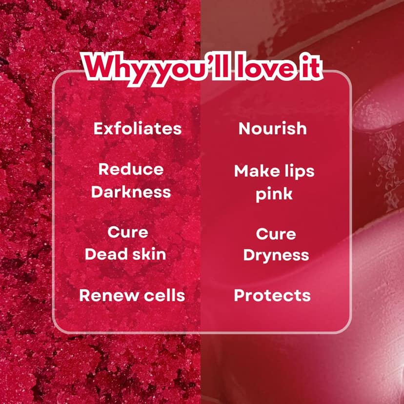 Raspberry Lip Lightening Combo For Soft And Plump Lips view 3
