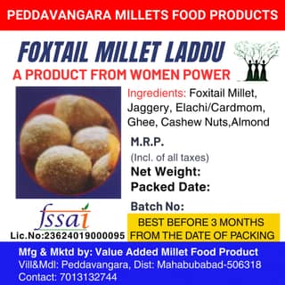 Foxtail Millet Laddu