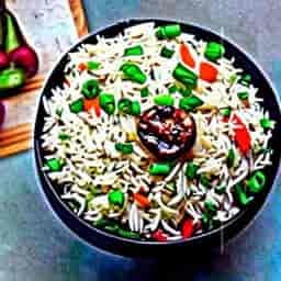Garlic Veg Fried Rice